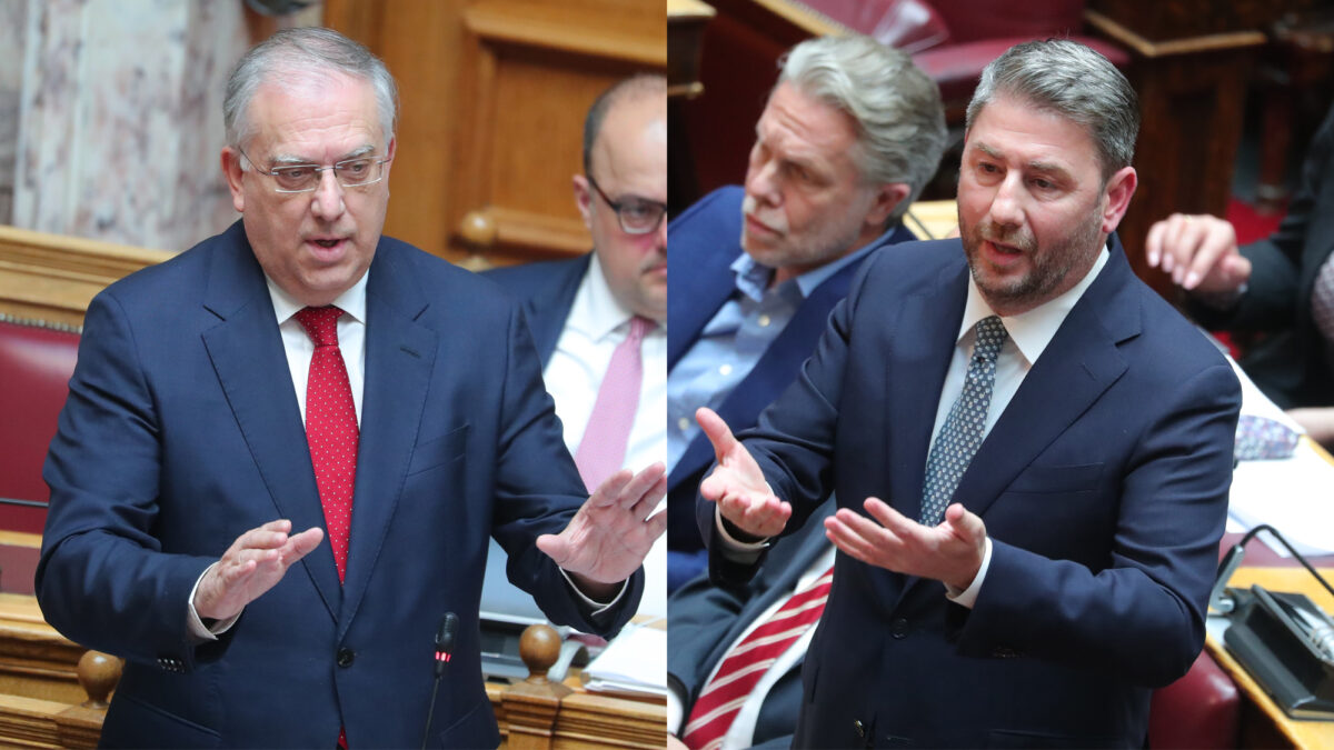 Τάκης Θεοδωρικάκος Νίκος Ανδρουλάκης