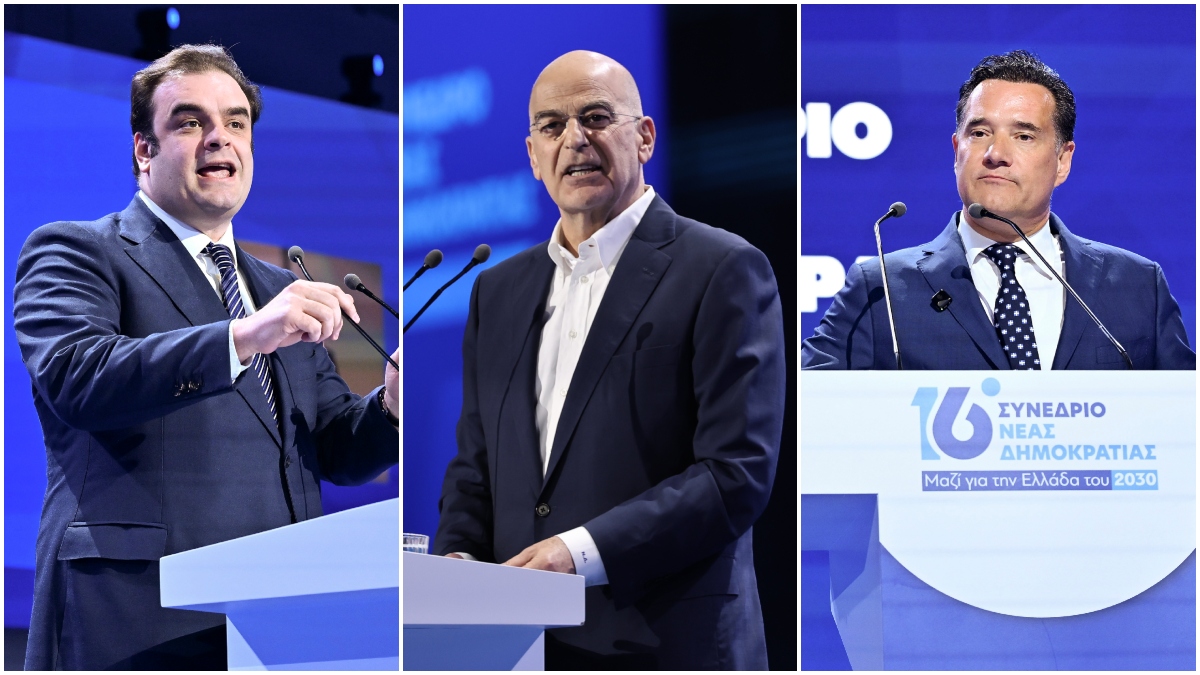 «Πιερ» - Δένδιας - Άδωνις: Το «τρίγωνο της αμαρτίας» του συνεδρίου