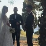 Αμαλία Κωστοπούλου: Οι πρώτες φωτογραφίες από τον γάμο με τον Jake Medwell - O πρώτος χορός στο κάστρο