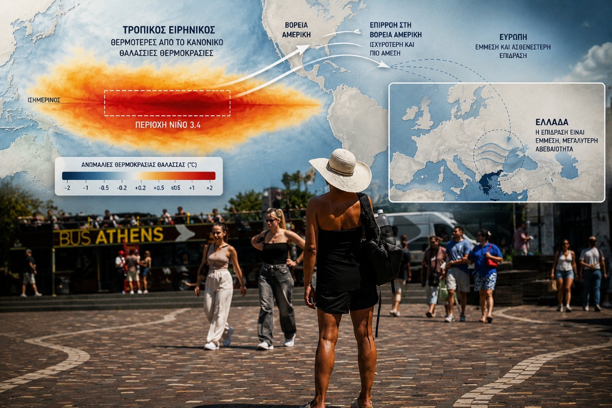 Το Ελ Νίνιο στην Ελλάδα: Ο Θ. Κολυδάς εξηγεί τι γνωρίζουμε – Ο φόβος των επιστημόνων