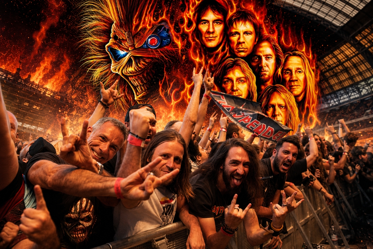 Συναυλία Iron Maiden: Ο καιρός «χαλάει» την metal γιορτή στο ΟΑΚΑ