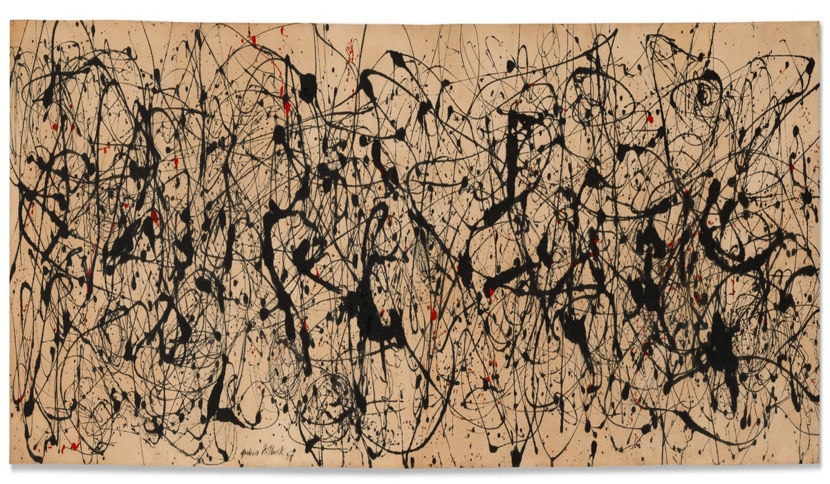 Jackson Pollock Τζάκσον Πόλοκ Number 7a