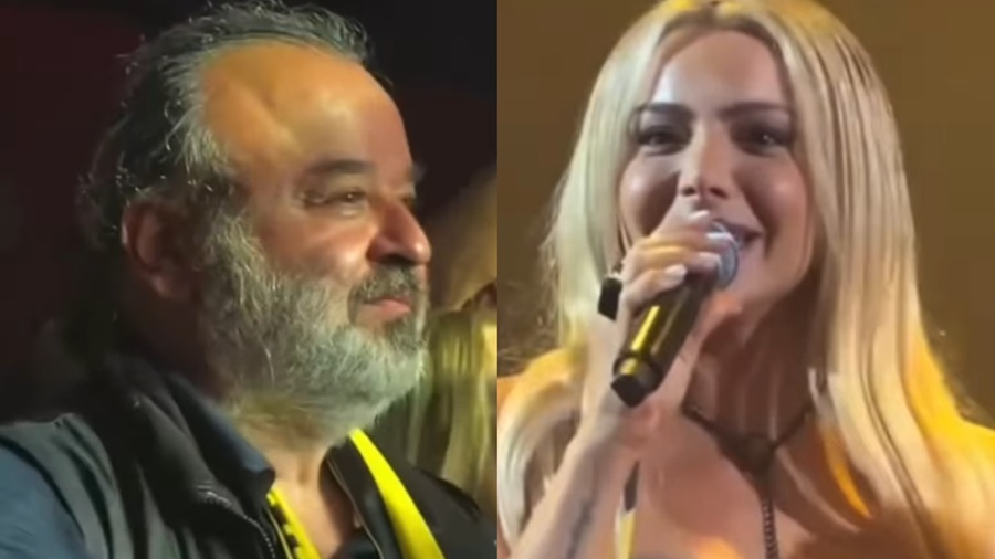 Επικό γλέντι τίτλου για την ΑΕΚ με τον Μάριο Ηλιόπουλο στο μικρόφωνο – Δείτε βίντεο