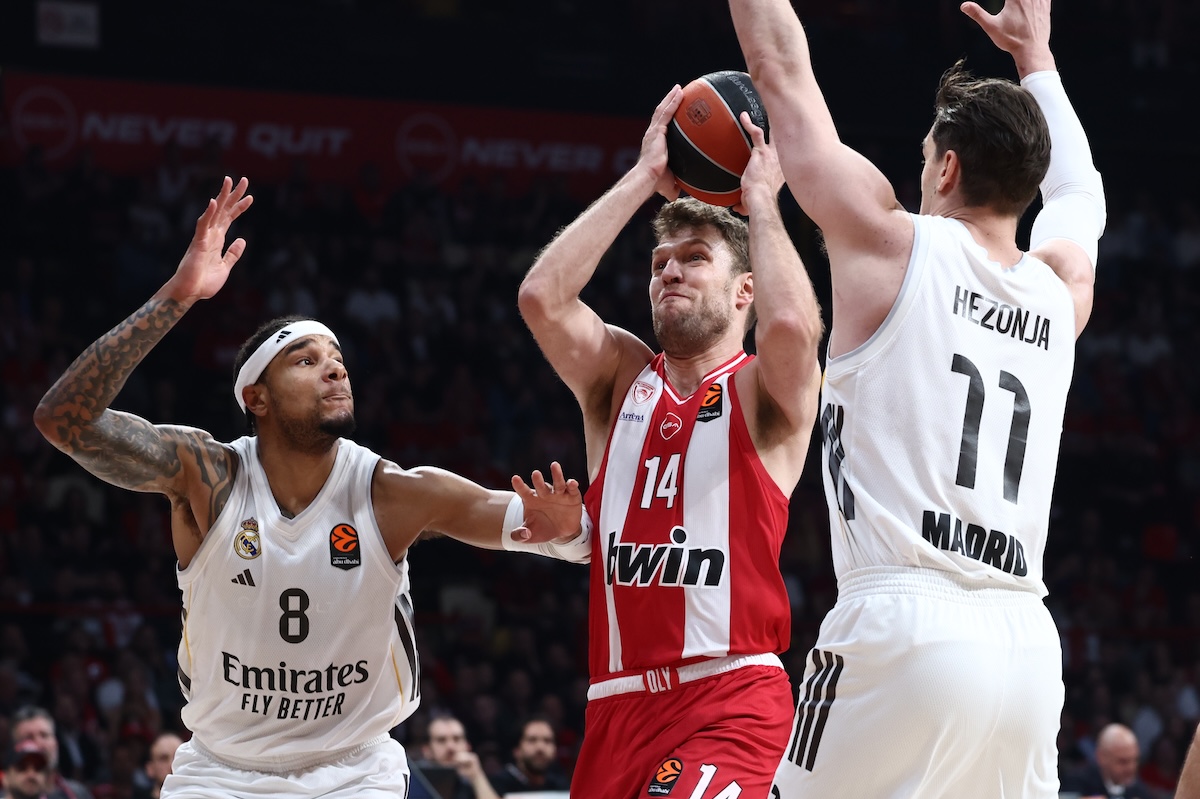 Ολυμπιακός Ρεάλ Μαδρίτης EuroLeague Μπάσκετ