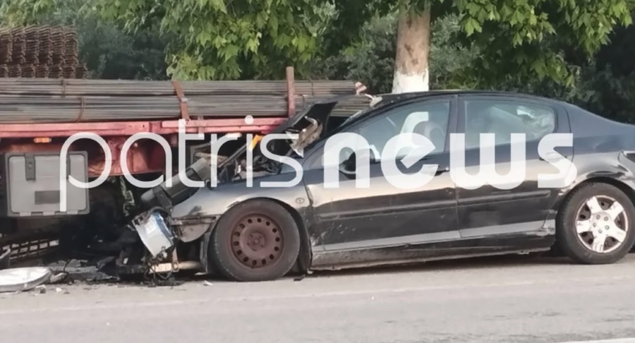Νέο τροχαίο στη Ζαχάρω: ΙΧ καρφώθηκε σε φορτηγό λίγες ώρες μετά το τραγικό δυστύχημα