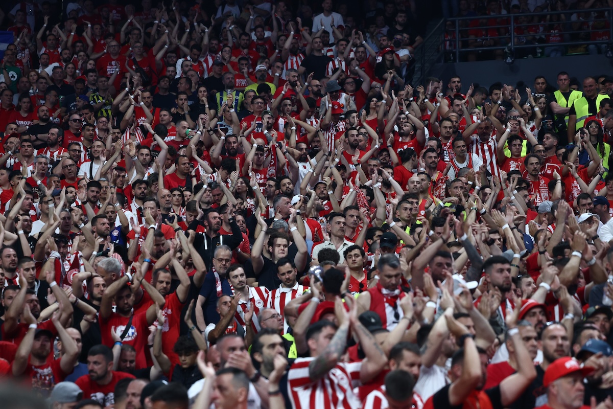 Final Four 2026 Ολυμπιακός Φίλαθλοι