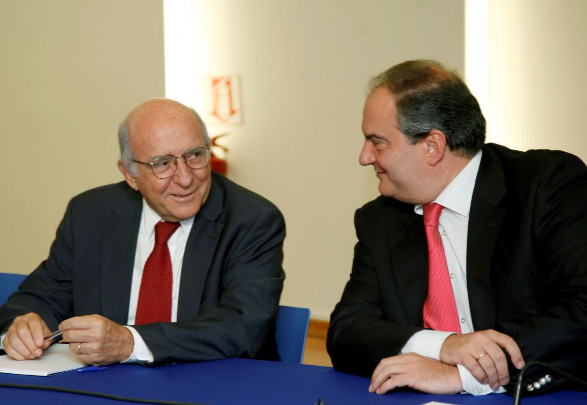 Γιώργος Σουφλιάς και Κώστας Καραμανλής