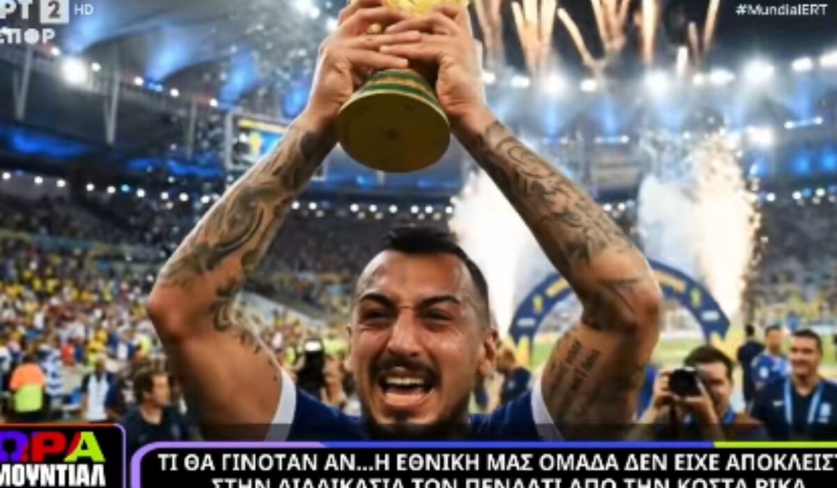 Η ΕΡΤ… ξαναγράφει την ιστορία: Τι θα γινόταν αν η Ελλάδα περνούσε την Κόστα Ρίκα – Απολαυστικό βίντεο