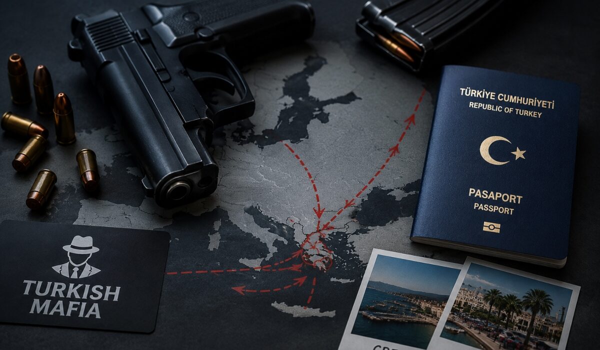 Τουρκική μαφία: Χώρα τράνζιτ η Ελλάδα για όπλα στην ΕΕ - Κινούν τα νήματα από Κρήτη και Κάννες τα ηγετικά στελέχη