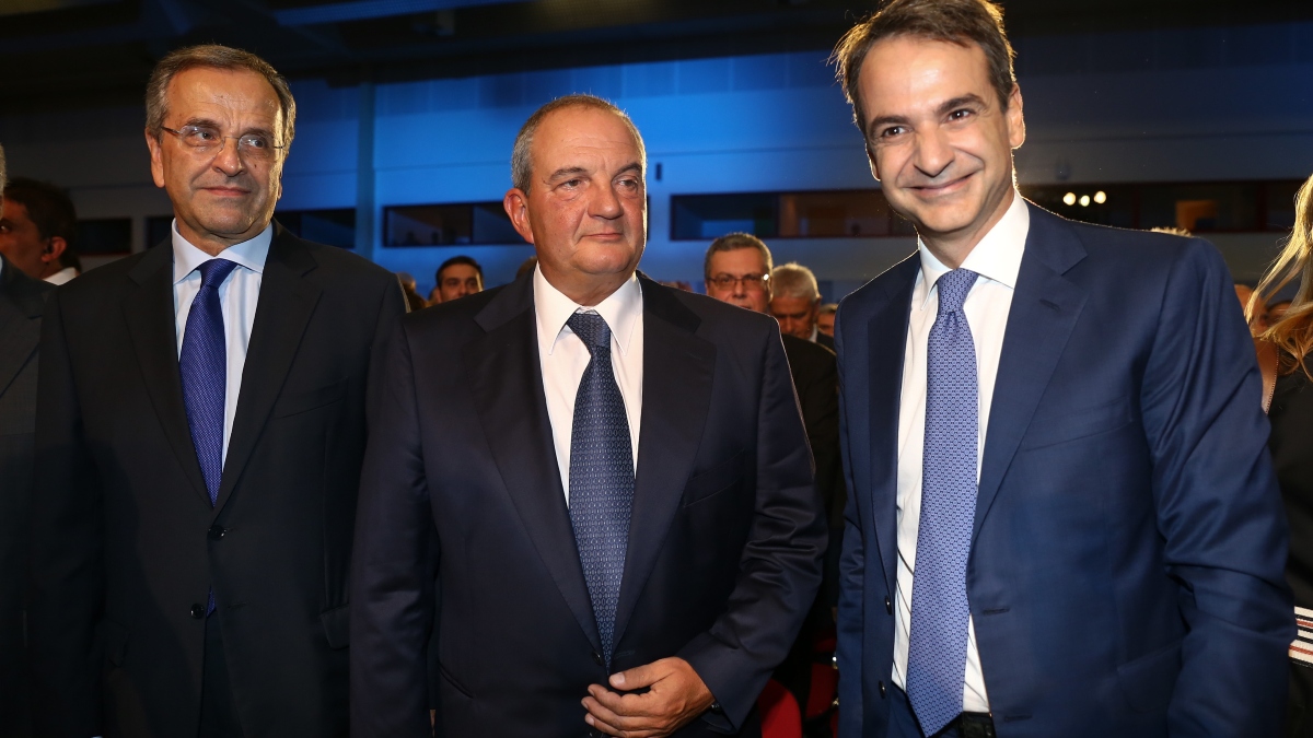Μητσοτάκης Καραμανλής Σαμαράς Μπακογιάννη