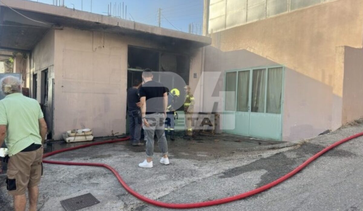 Έκρηξη σε βιοτεχνία παρασκευής λεμβών στα Χανιά – Τραυματίστηκε σοβαρά ο ιδιοκτήτης