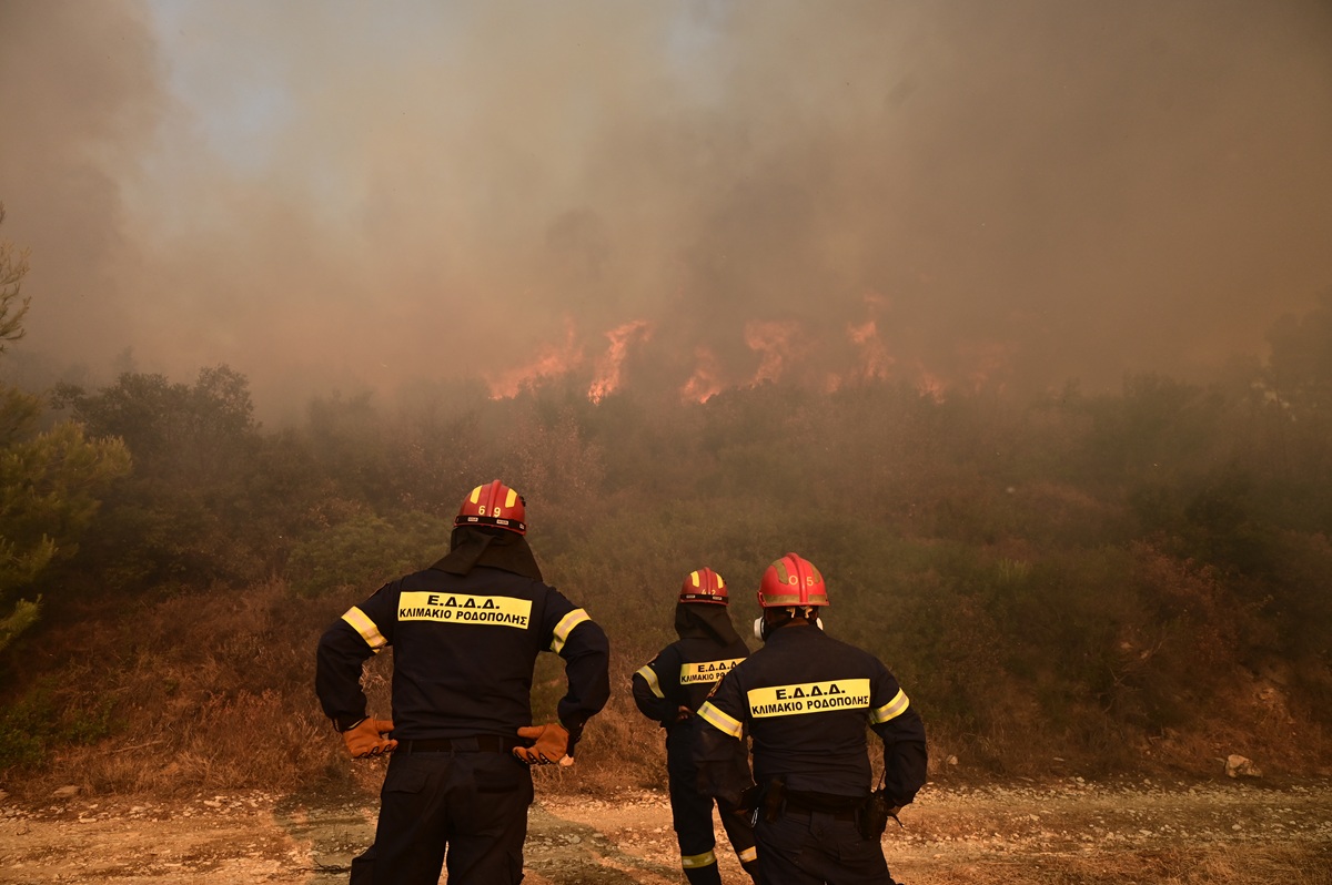 wildfires Greece