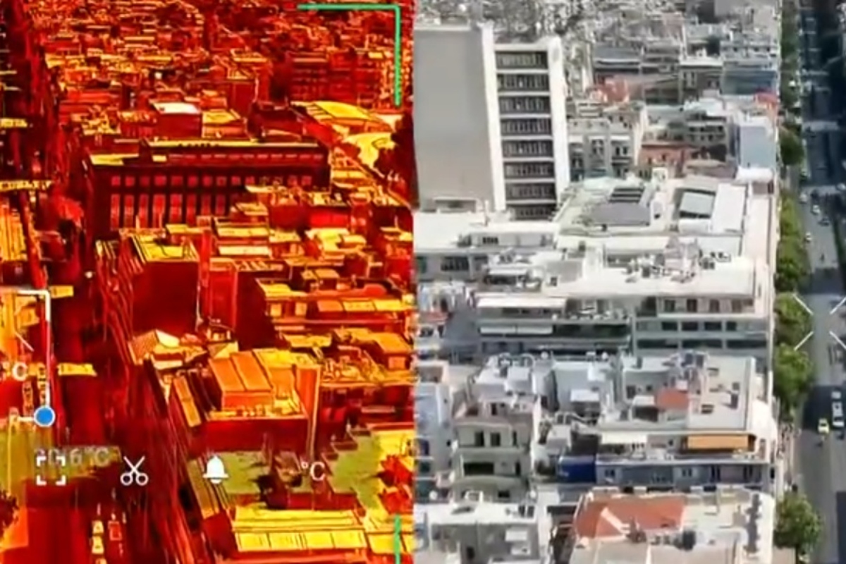 Η Αθήνα «φλέγεται»: Τι είναι η θερμική νησίδα - Έως 57 βαθμούς η θερμοκρασία σε επιφάνειες
