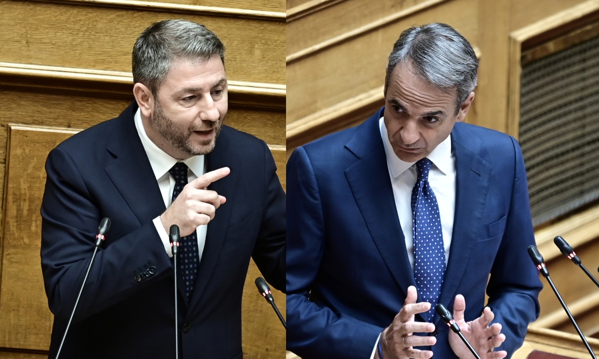 Σύγκρουση Μητσοτάκη – Ανδρουλάκη στη Βουλή: Εκτροπή, σφαίρες και πολιτική αλλεργία