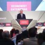 Τάκης Θεοδωρικάκος στο συνέδριο του Economist