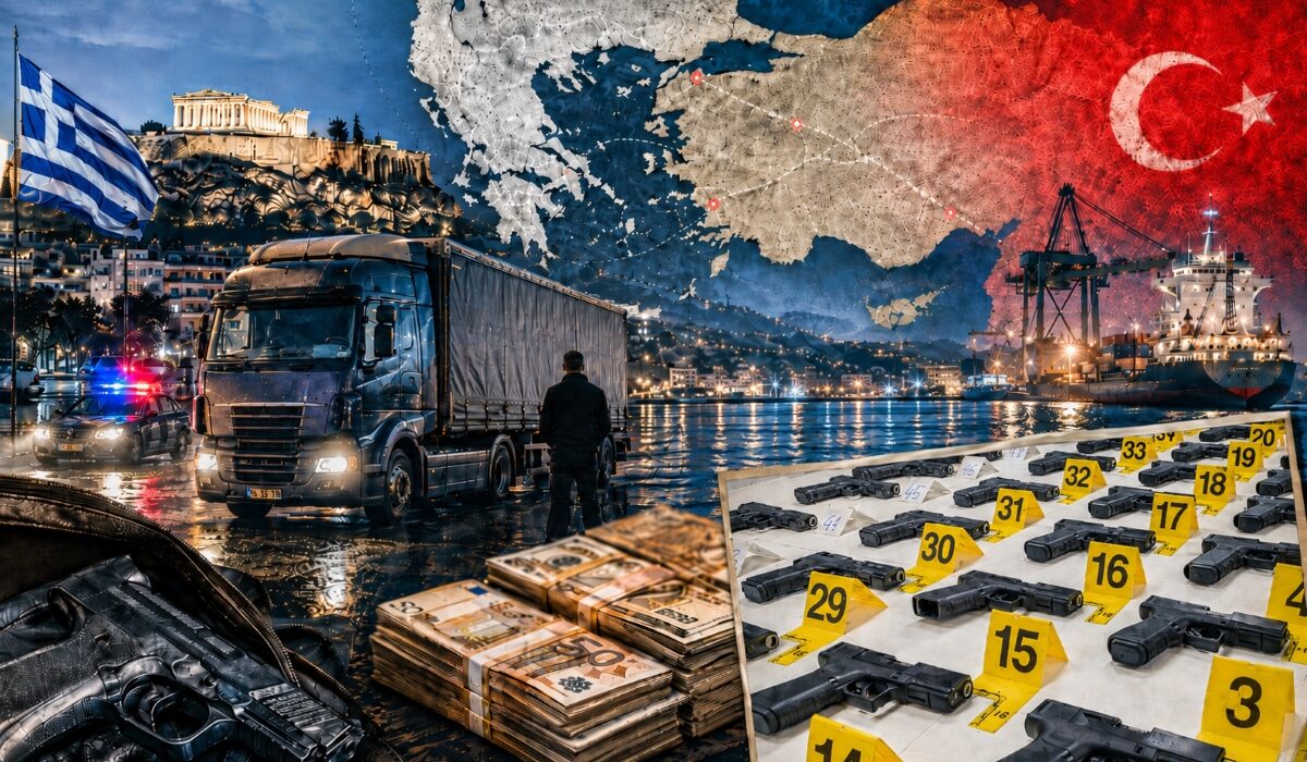 Τουρκική μαφία στην Ελλάδα: Εντοπίστηκαν 50 όπλα «φαντάσματα» στη Θράκη – Συνελήφθησαν δύο Τούρκοι