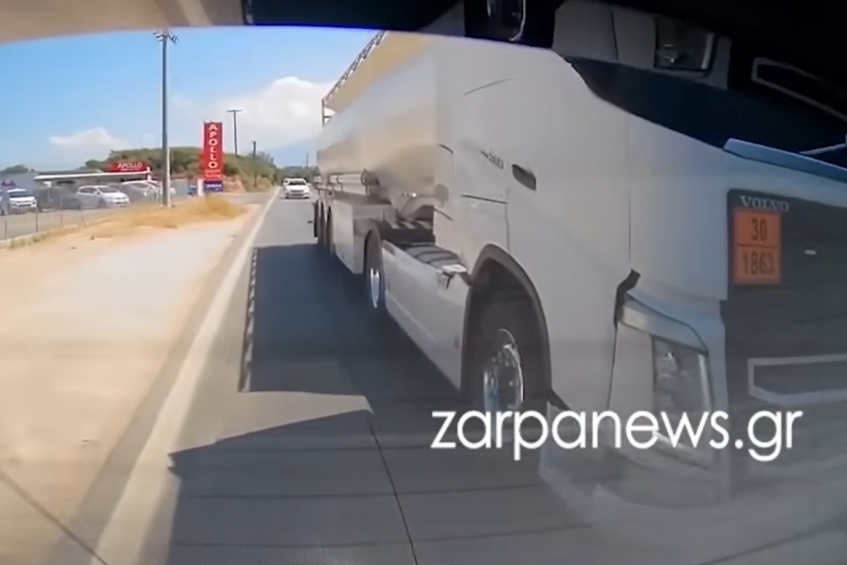 Συνελήφθη ο επικίνδυνος οδηγός βυτιοφόρου που έκανε προσπεράσεις στον ΒΟΑΚ – Βίντεο